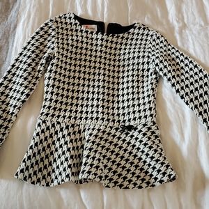 Houndstooth Top